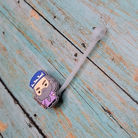 Dumbledore Harry Potter Straw Topper - Picture 3 of 5